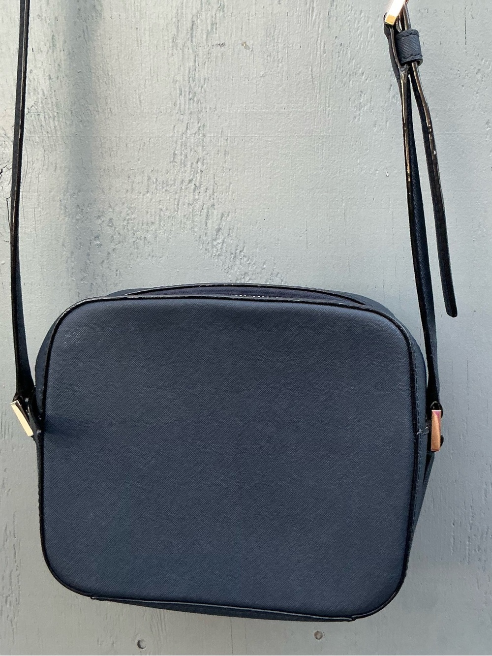 kate spade Harper Navy Crossbody Leather Travel Vacation Shopping ComfortableBag - Picture 7 of 10